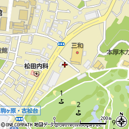 神奈川県厚木市飯山南5丁目18-32周辺の地図
