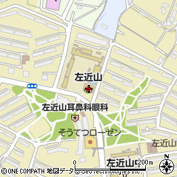 神奈川県横浜市旭区左近山1997周辺の地図