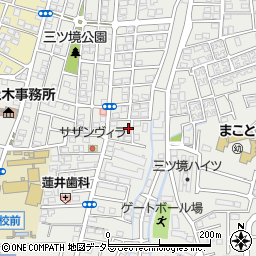 神奈川県横浜市瀬谷区三ツ境172-26周辺の地図