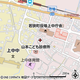 福井県三方上中郡若狭町市場15-12周辺の地図