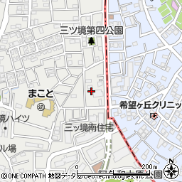 神奈川県横浜市瀬谷区三ツ境73-14周辺の地図