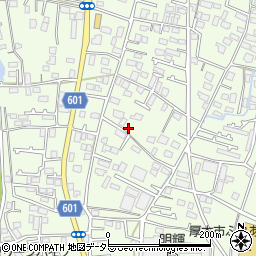 神奈川県厚木市金田422-1周辺の地図