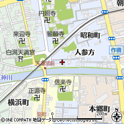 島根県松江市寺町99-32周辺の地図