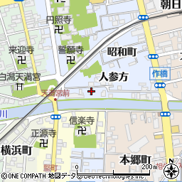 島根県松江市寺町99-34周辺の地図
