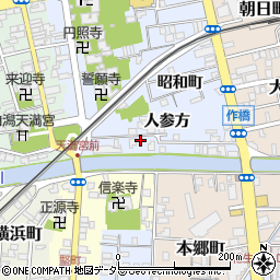 島根県松江市寺町99-39周辺の地図