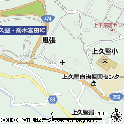 長野県飯田市上久堅3825周辺の地図