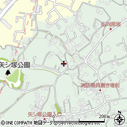 神奈川県横浜市保土ケ谷区仏向町597周辺の地図