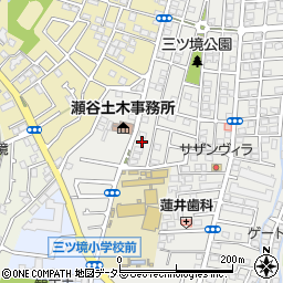 神奈川県横浜市瀬谷区三ツ境152周辺の地図