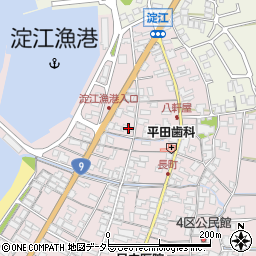 鳥取県米子市淀江町淀江929-1周辺の地図