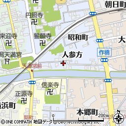 島根県松江市寺町99-4周辺の地図