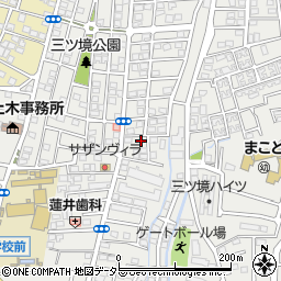 神奈川県横浜市瀬谷区三ツ境172-10周辺の地図