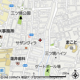 神奈川県横浜市瀬谷区三ツ境172-12周辺の地図