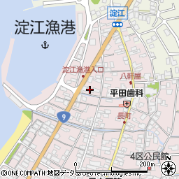 鳥取県米子市淀江町淀江929-6周辺の地図
