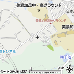 岐阜県美濃加茂市山之上町1004-38周辺の地図