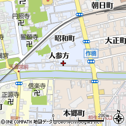 島根県松江市寺町99-78周辺の地図