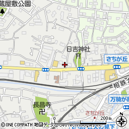 神奈川県横浜市旭区さちが丘6-11周辺の地図