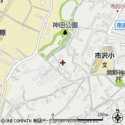 神奈川県横浜市旭区市沢町772-4周辺の地図