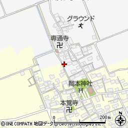 滋賀県長浜市湖北町二俣274周辺の地図