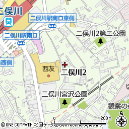 禮心館道場周辺の地図