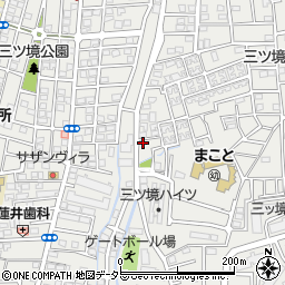 神奈川県横浜市瀬谷区三ツ境60-16周辺の地図