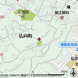 神奈川県横浜市保土ケ谷区仏向町411-9周辺の地図