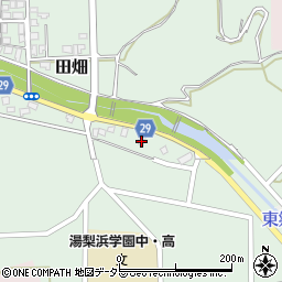 鳥取県東伯郡湯梨浜町田畑224-5周辺の地図