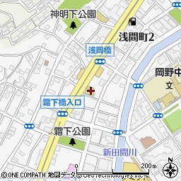ガスト横浜浅間町店周辺の地図
