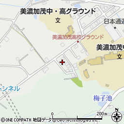 岐阜県美濃加茂市山之上町1004-52周辺の地図