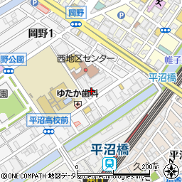 ローズハイツ横浜西口周辺の地図