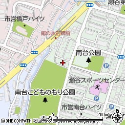 神奈川県横浜市瀬谷区南台2丁目6周辺の地図