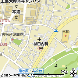 神奈川県厚木市飯山南5丁目28周辺の地図
