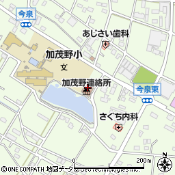 加茂野交流センター周辺の地図