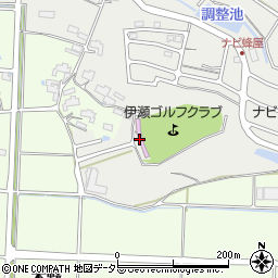 伊瀬ゴルフクラブ周辺の地図