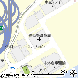 神奈川県横浜市鶴見区大黒ふ頭15-1周辺の地図