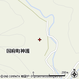 鳥取県鳥取市国府町神護297周辺の地図