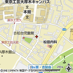 神奈川県厚木市飯山南5丁目35周辺の地図