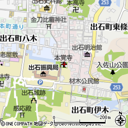 本覚寺周辺の地図