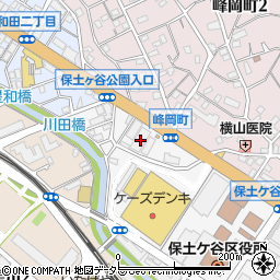 神奈川県横浜市保土ケ谷区川辺町15周辺の地図