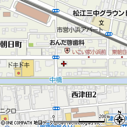 シティコンタクト松江店周辺の地図