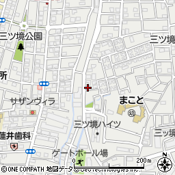 神奈川県横浜市瀬谷区三ツ境59-9周辺の地図