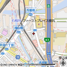 パール横浜東口壱番館周辺の地図