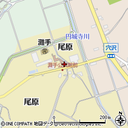 倉吉灘手郵便局周辺の地図