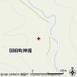 鳥取県鳥取市国府町神護296周辺の地図
