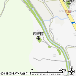 永藤西光院周辺の地図