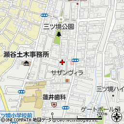 神奈川県横浜市瀬谷区三ツ境131-8周辺の地図