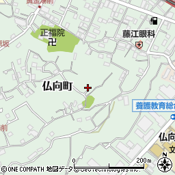 神奈川県横浜市保土ケ谷区仏向町411周辺の地図