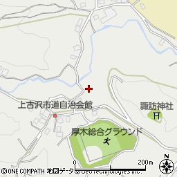 神奈川県厚木市上古沢1689周辺の地図