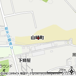 岐阜県美濃加茂市山崎町周辺の地図