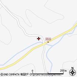 鳥取県鳥取市洞谷339周辺の地図