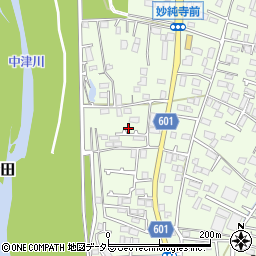 神奈川県厚木市金田357周辺の地図